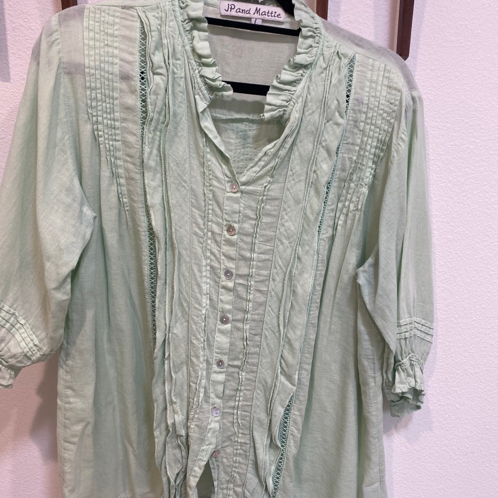 Sundance Catalog JP & Mattie Blouse